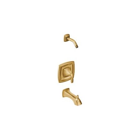 Moen Posi-Temp(R) Tub/Shower Brushed Gold T2693NHBG